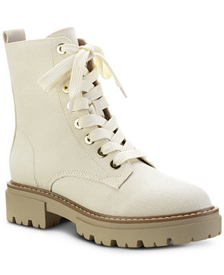 Sun + Stone Tiiaa Lug Sole Combat Boots, Created for Macy's & Reviews - Booties - Shoes - Macy's | Macys (US)