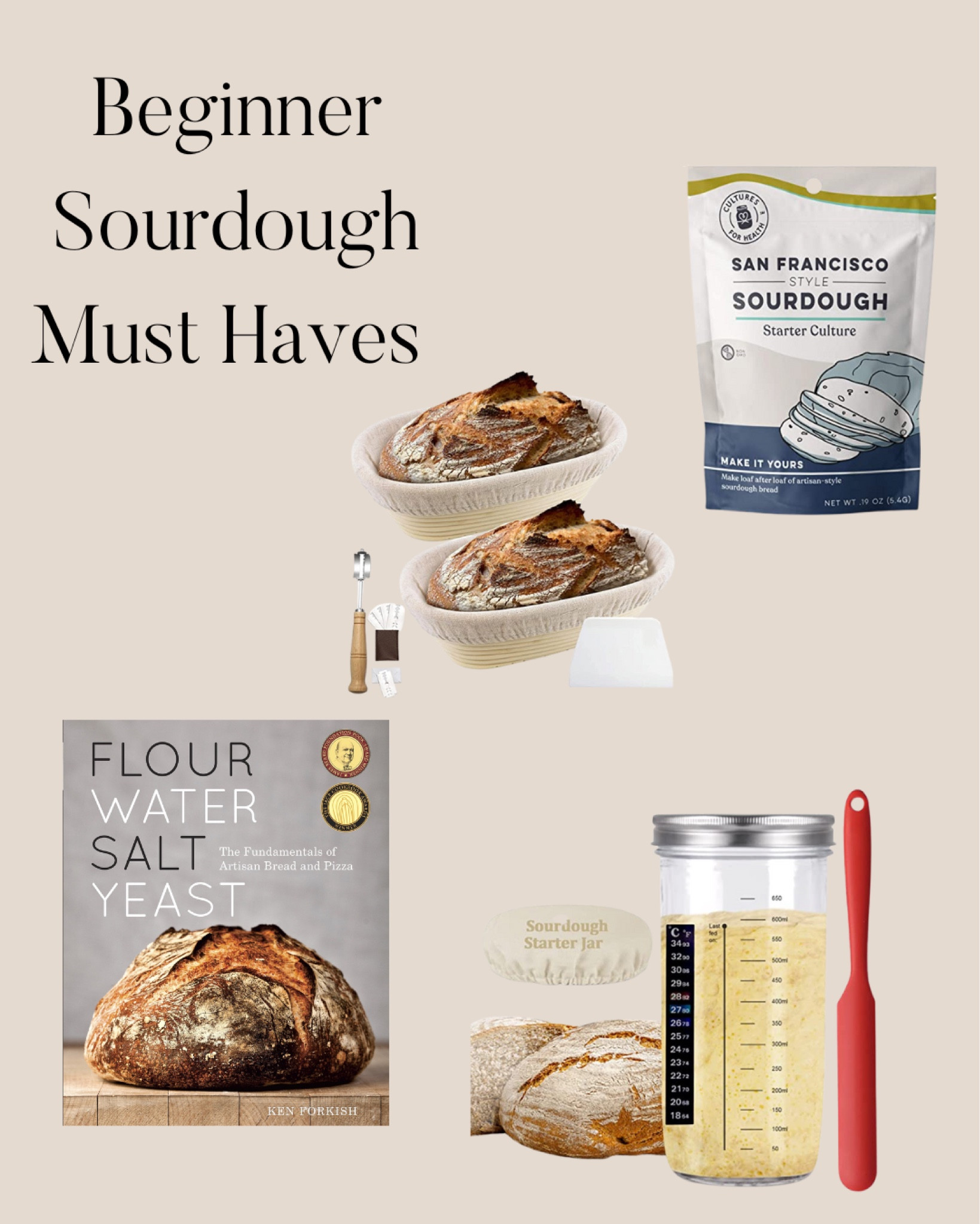Sourdough must haves for beginners 

#LTKHoliday #LTKSeasonal #LTKGiftGuide