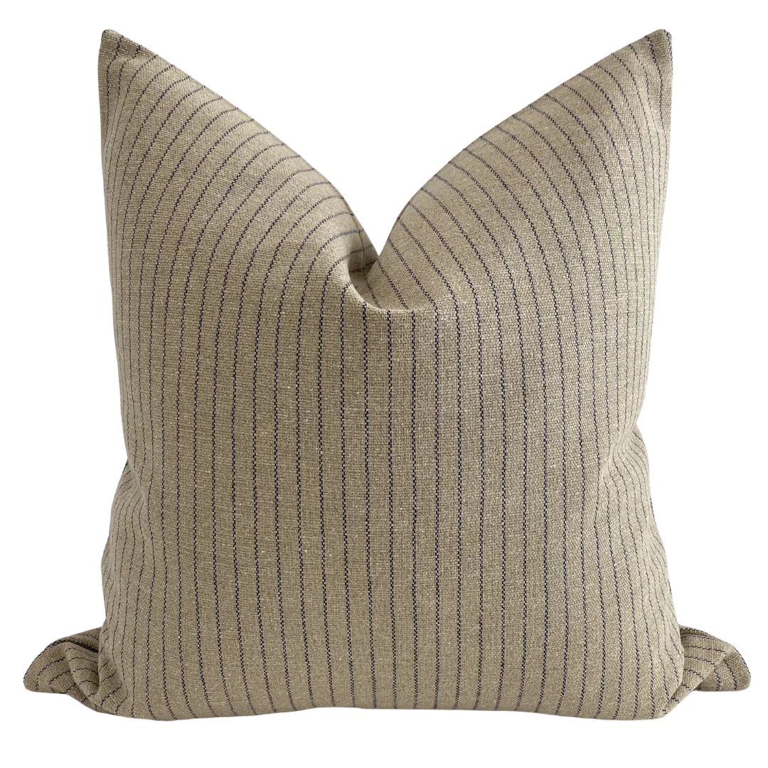Hay Sack Pin Stripe Pillow Cover | Hackner Home (US)