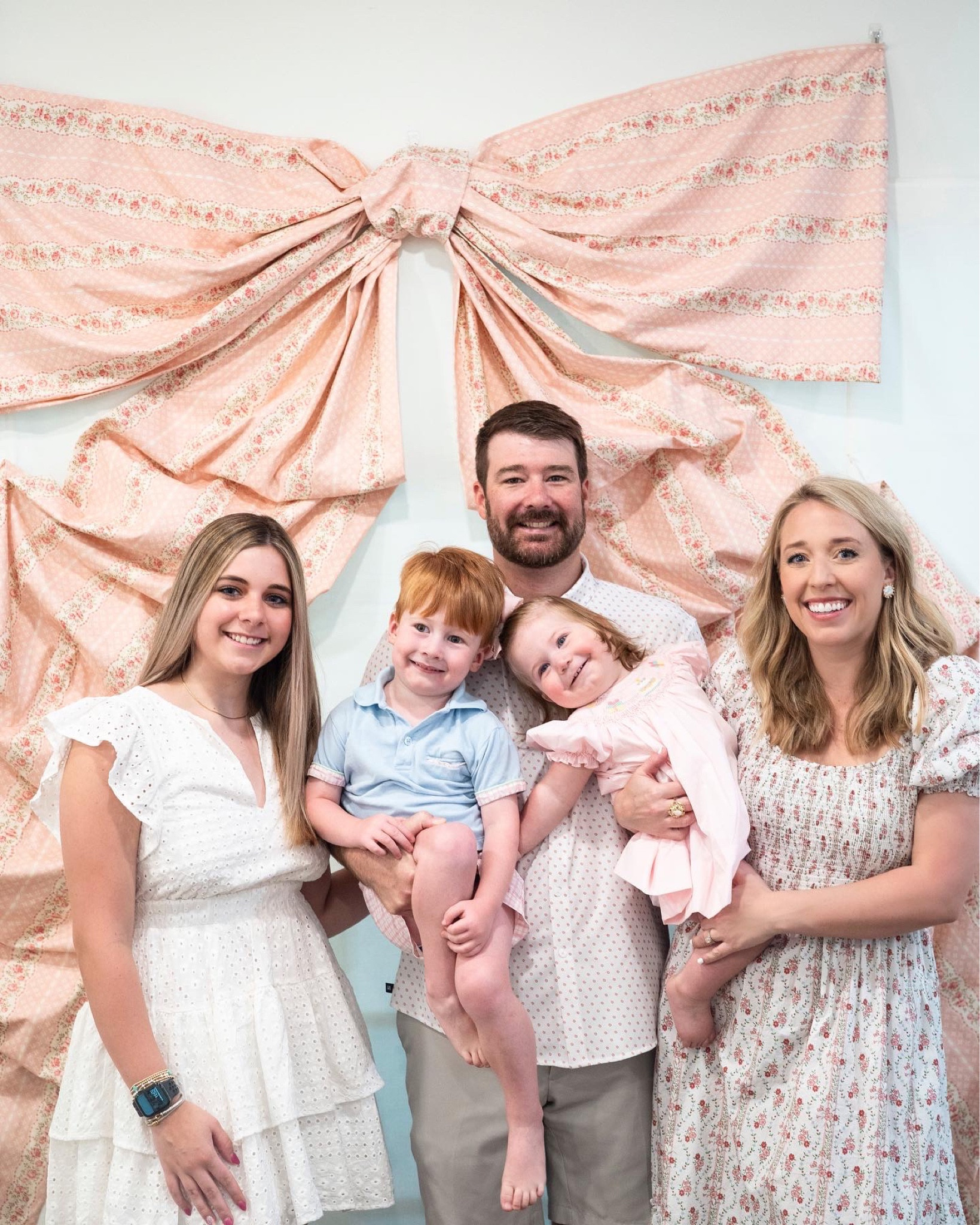 Bow birthday party preppy midi dress special occasion shower birthday party bridal party dress baby shower girl birthday pink floral trellis hill house home wall bow decor nursery decor 

#LTKwedding #LTKunder100 #LTKstyletip