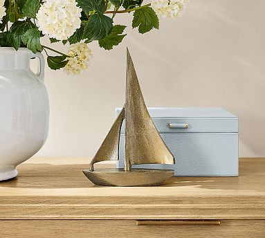 Brass Sailboat Object | Pottery Barn (US)