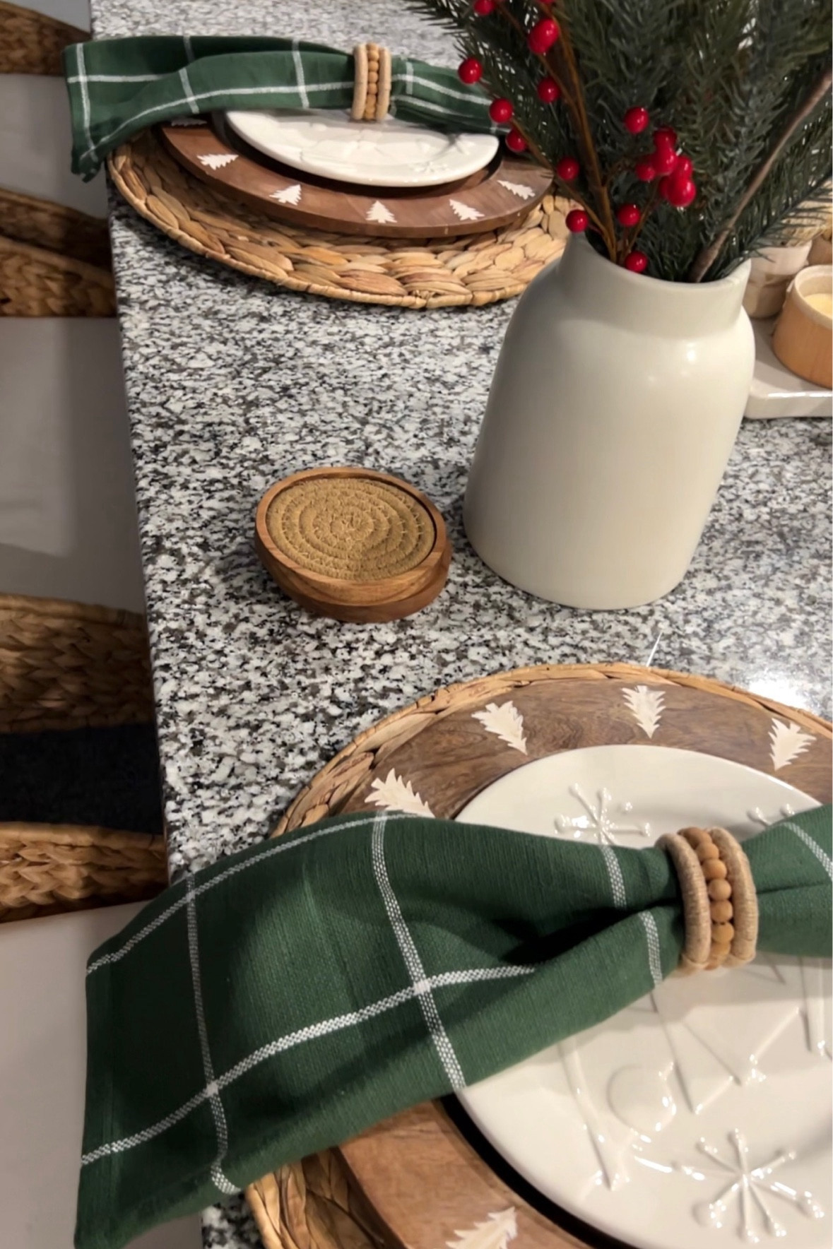 Aesthetic Neutral Christmas plate setting

#LTKSeasonal #LTKHoliday #LTKhome