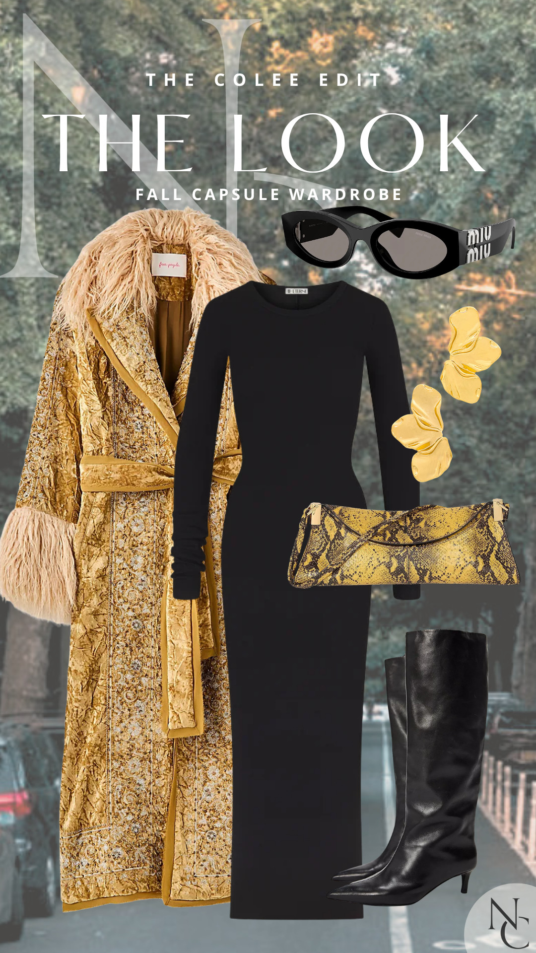 Statement Coat

Minimal underneath. Maximum drama on top. ✨

Give me a sleek black column dress, tall boots and one completely unnecessary fabulous coat and I am HAPPY. 😂 This is my favorite kind of styling—the outfit itself is simple and the accessories get to have all the fun.

Shop THE LOOK + similar statement pieces here. 🖤

black maxi dress outfit, statement coat, fall evening outfit, tall black boots, Miu Miu sunglasses, designer fall outfit 

 #LTKdayinmylife #LTKgrwm #LTKootd