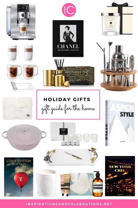 From cooking tools and deluxe coffee machines to luxe candles, cozy throw blankets, and home entertaining accessories, here are chic holiday gifts for the home. #holidaygifts #holidaygiftideas #giftguide #christmas #christmasgifts 

#LTKHoliday #LTKhome #LTKGiftGuide