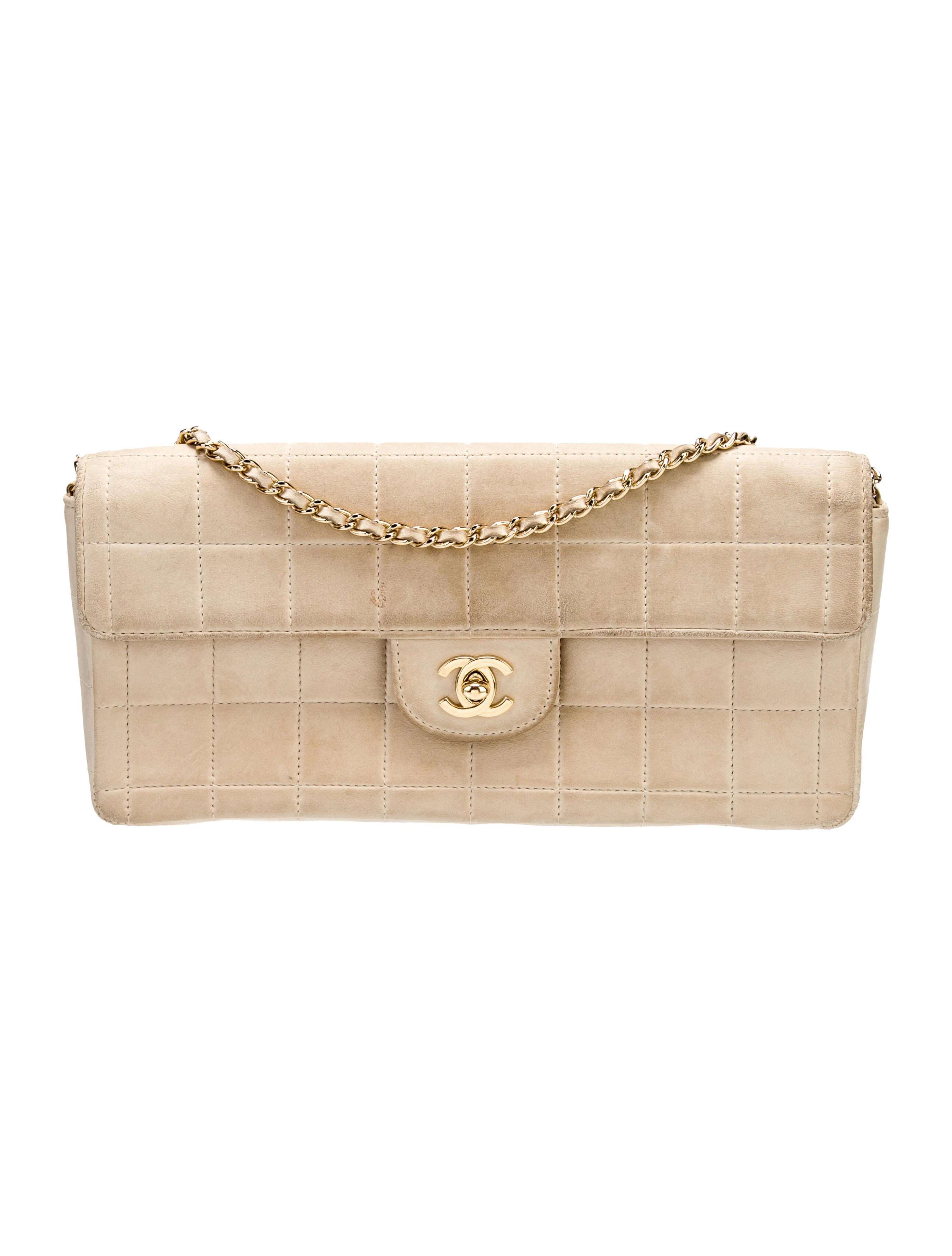 Chocolate Bar E/W Flap Bag | The RealReal