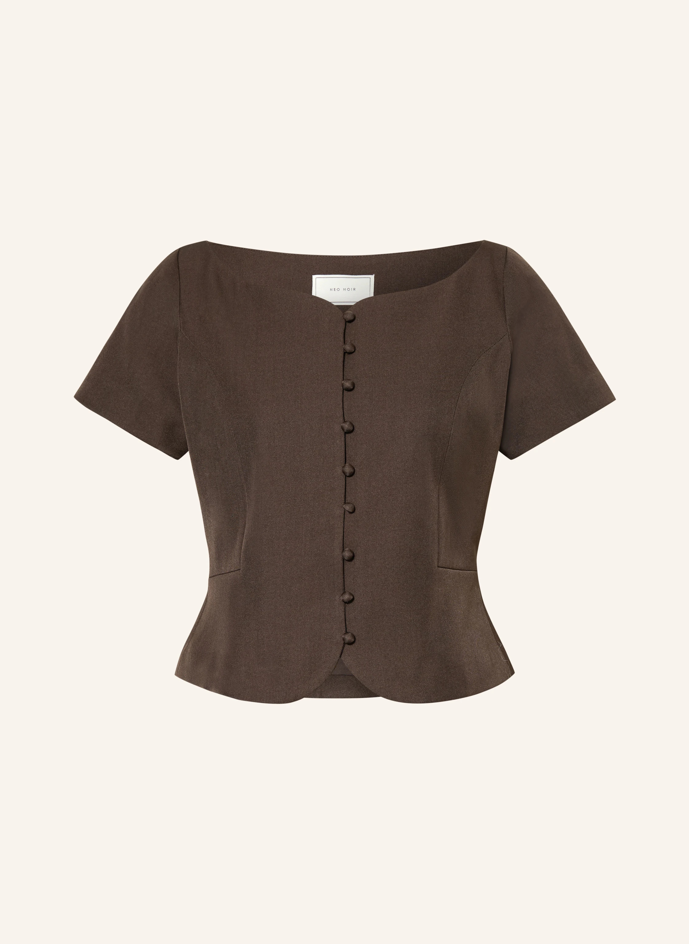 NEO NOIR Bluse TANGO in 676 dark brown | Breuninger (DACH)