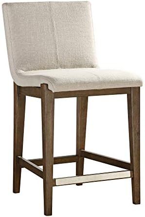 Amazon.com: Uttermost Klemens 26" Neutral Linen Fabric Counter Stool: Matthew Williams: Kitchen &... | Amazon (US)