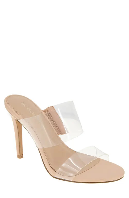 bcbg Jordie Sandal in Sand/Clear at Nordstrom, Size 8 | Nordstrom