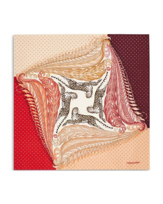 FERRAGAMO Madras Silk Scarf  | Bloomingdale's Jewelry & Accessories | Bloomingdale's (US)