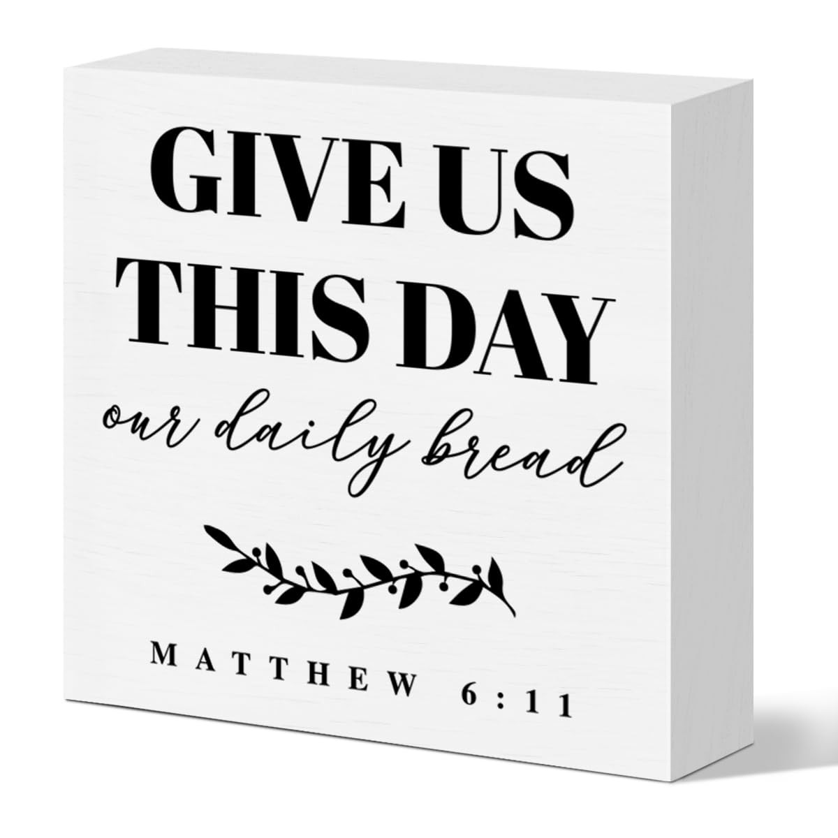 Christian Kitchen Table Decor Sign, Religious Kitchen Sign Decor for Home Counter Cabinet Dining ... | Amazon (US)