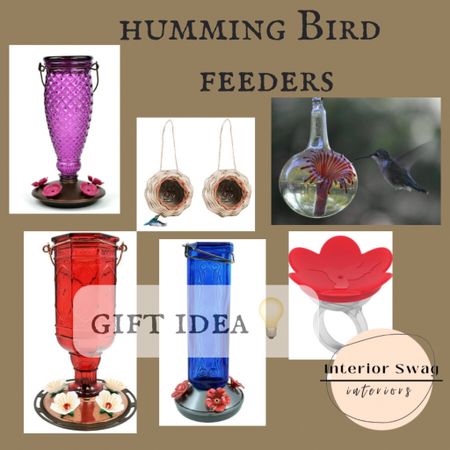 Gift idea for hummingbird lovers
Glass hummingbird feeder, etsy, amazon
Hummingbird house


#LTKhome #LTKGiftGuide #LTKunder100