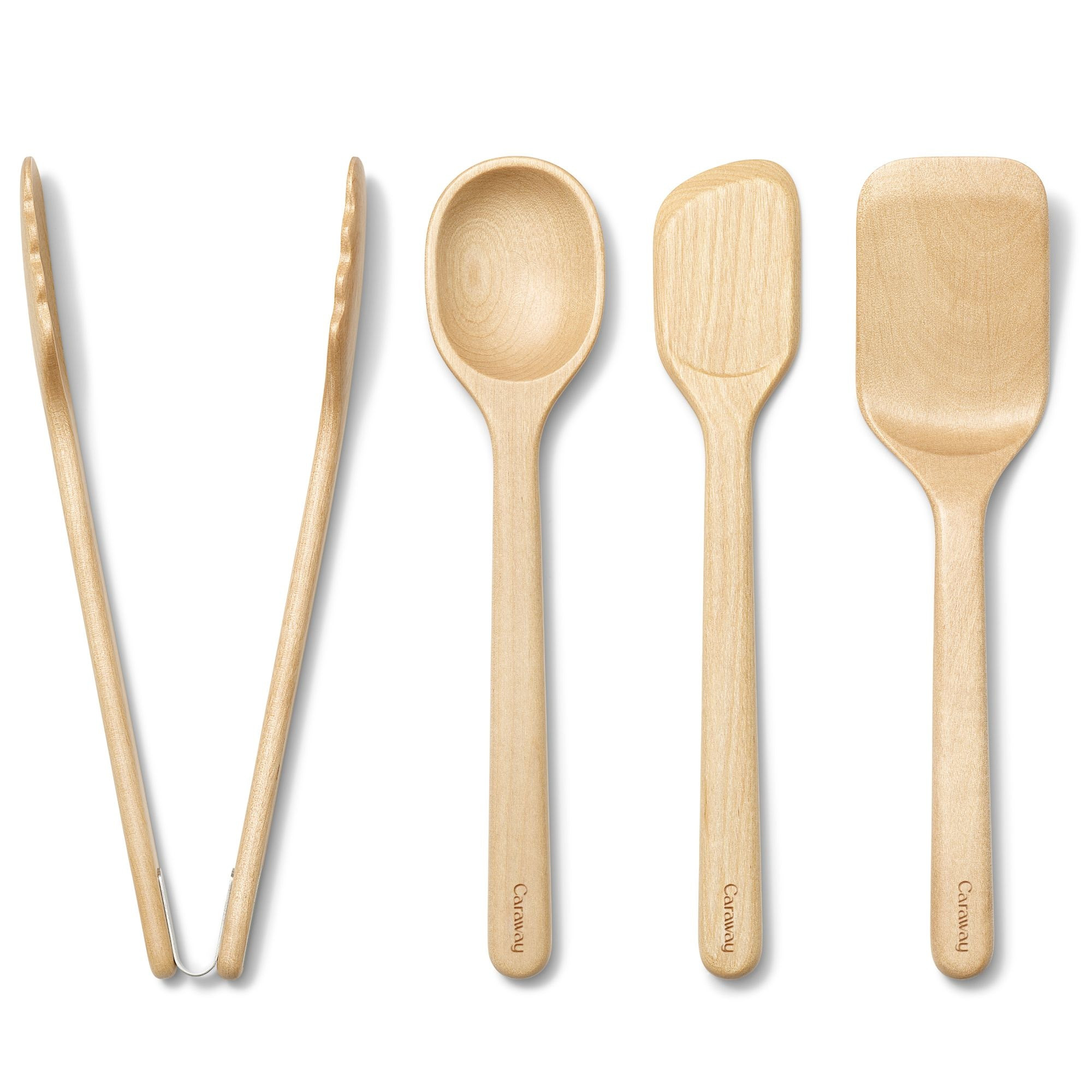 Caraway Birch 4-Piece Mini Utensil Set | Caraway