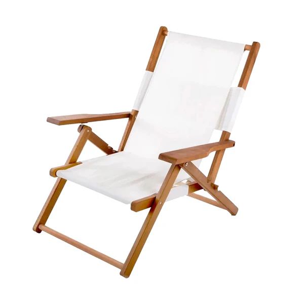 The Tommy Beach Chair - Antique White | Monika Hibbs Home