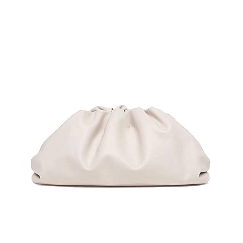 Women Leather Pouch Bag Dumplings Crossbody Bag Cloud Handbag Fashion Shoulder Bag Tide Messenger... | Amazon (US)