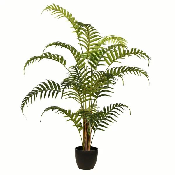 Real Touch Leaves Palm Tree in Pot | Wayfair North America