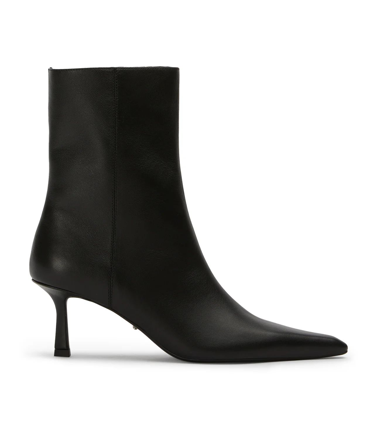 Quincy Black Nappa Ankle Boots | Tony Bianco US