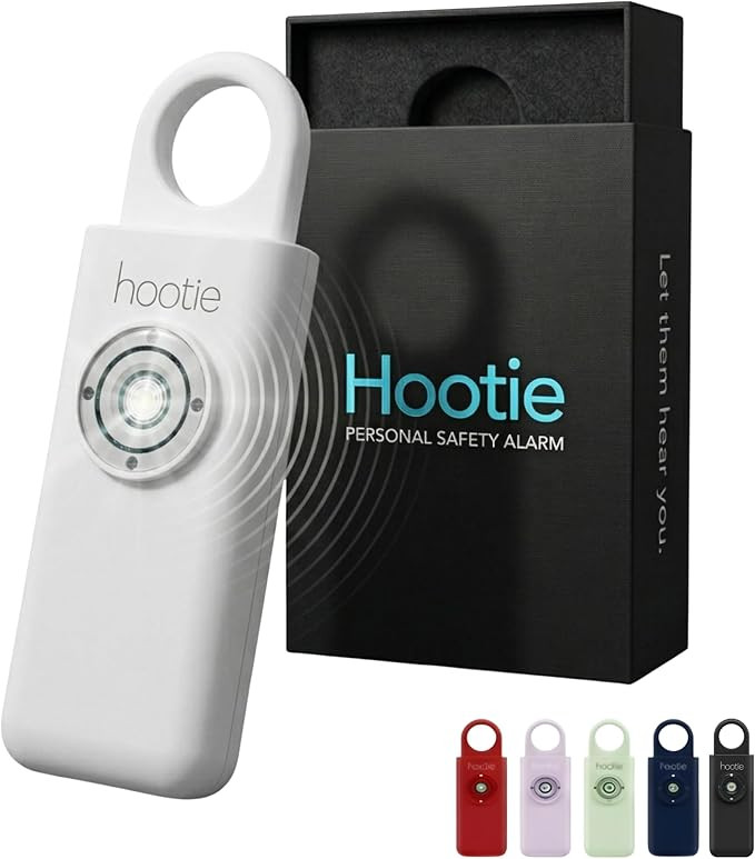 HOOTIE Personal Safety Alarm for Women, Men and Kids — 130dB Personal Alarm Keychain, Pull Pin ... | Amazon (US)