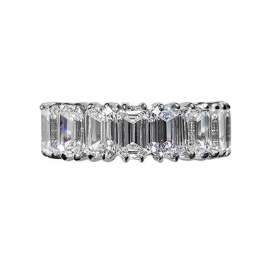 Asscher Cut Eternity Band (Approx. 8 Carat TCW) | Fantasia by DeSerio