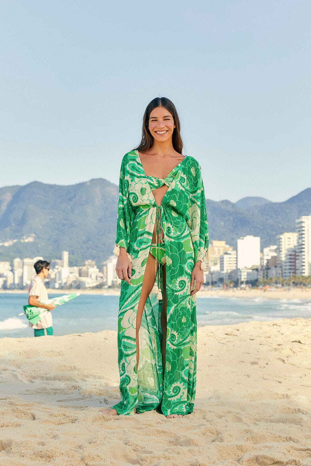 tropical groove cover up | FarmRio (US)