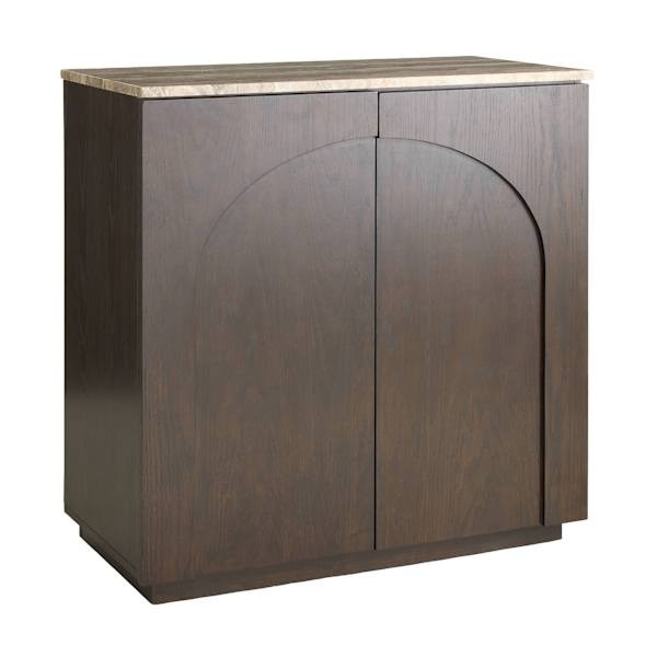 Marlowe Cabinet, Espresso Finish | At Home