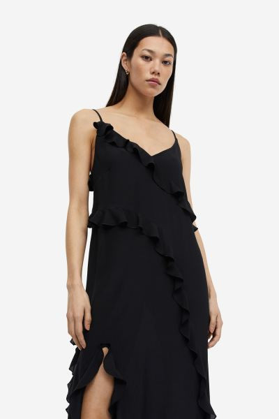 Flounce-trimmed Dress | H&M (US + CA)