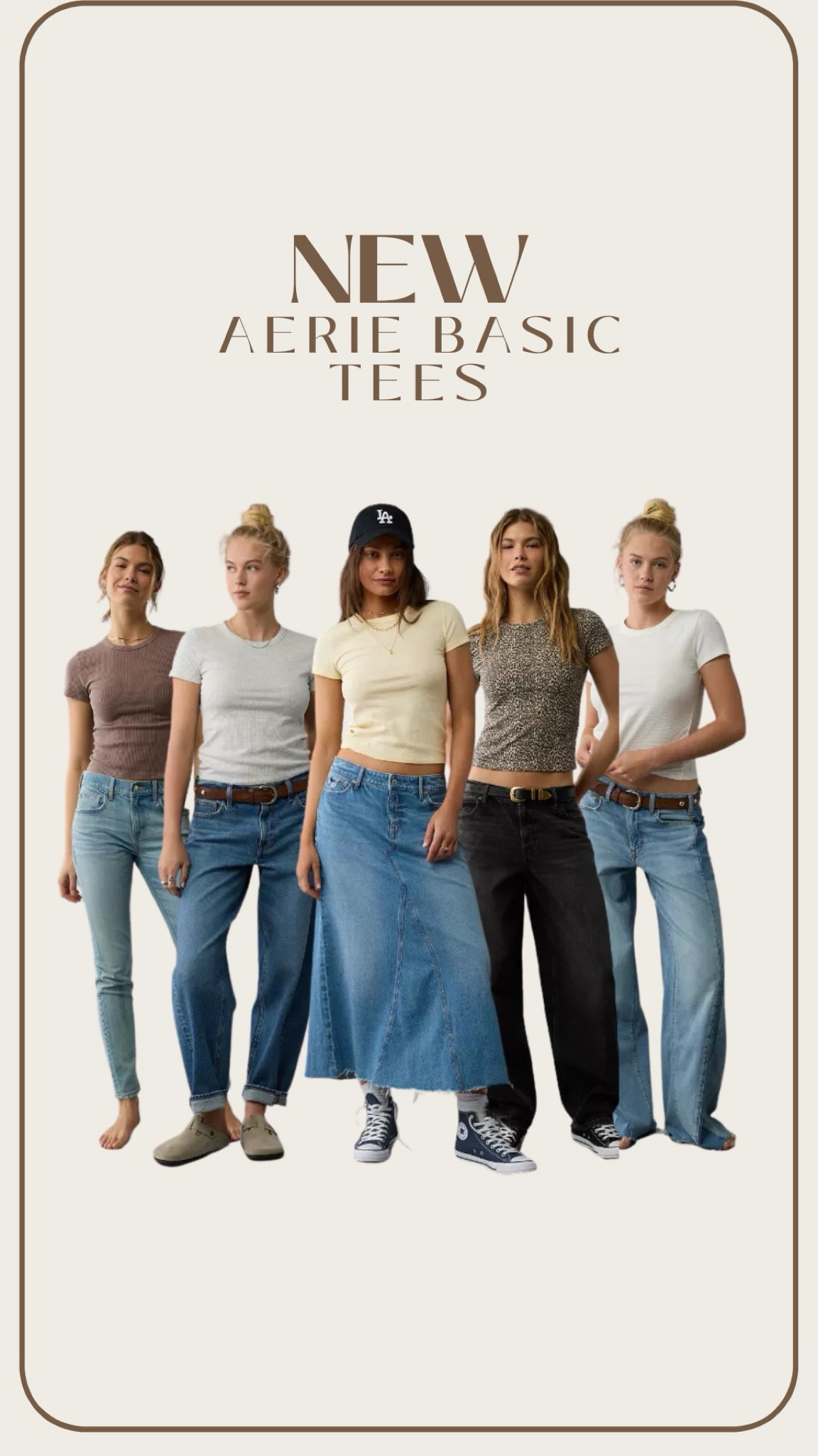 $11.99 for a good quality basic tee?! take my money arie! 

#LTKFindsUnder50 #LTKMidsize #LTKStyleTip