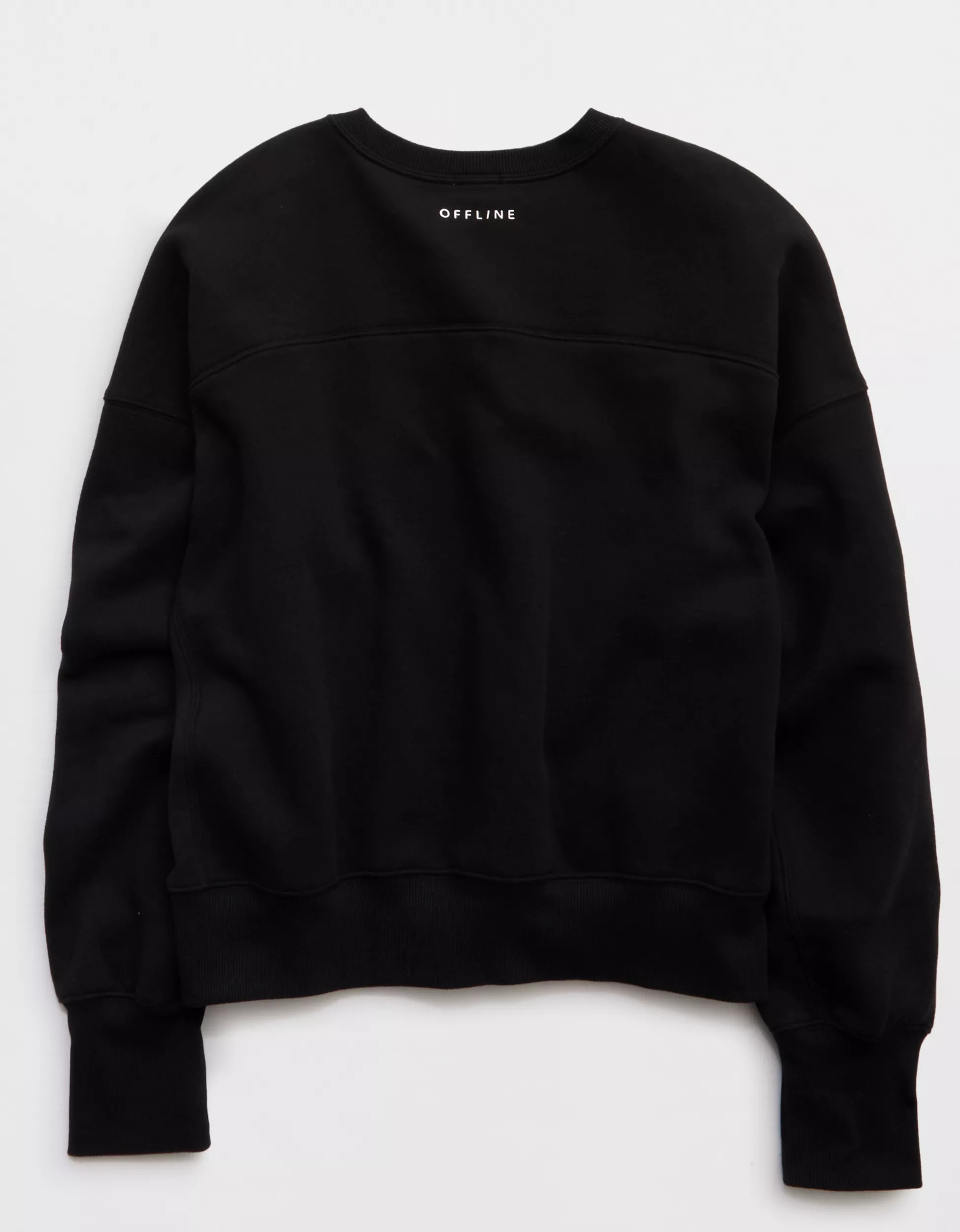 OFFLINE By Aerie Cloud Fleece Classic Crewneck Sweatshirt | Aerie