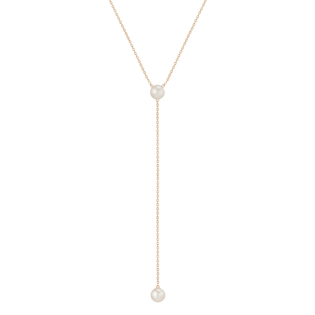 Pearl Lariat Necklace | AUrate New York