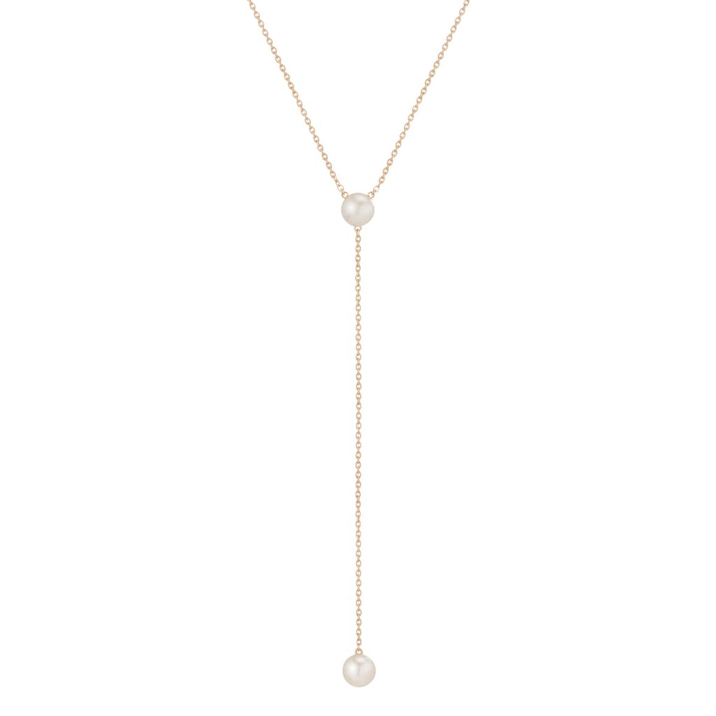 Pearl Lariat Necklace | AUrate New York