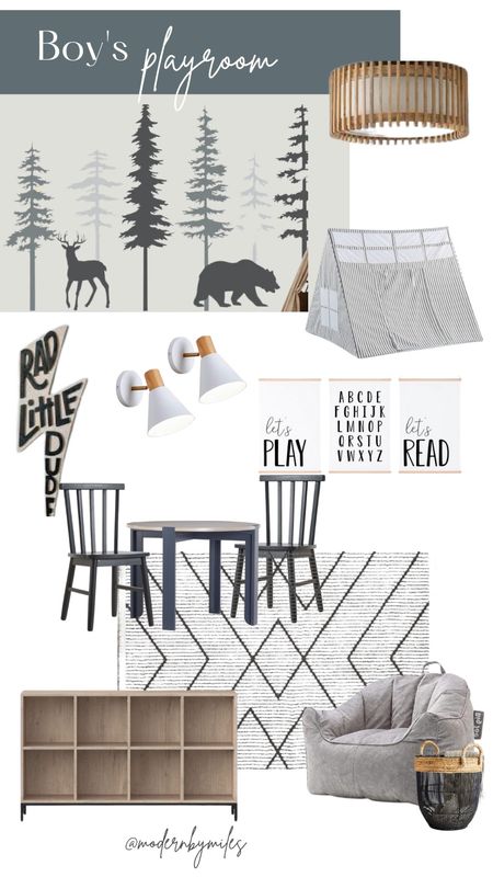 Updated boys playroom - everything in stock!

Boys playroom ideas, play table, masculine playroom 

#LTKhome #LTKkids #LTKstyletip