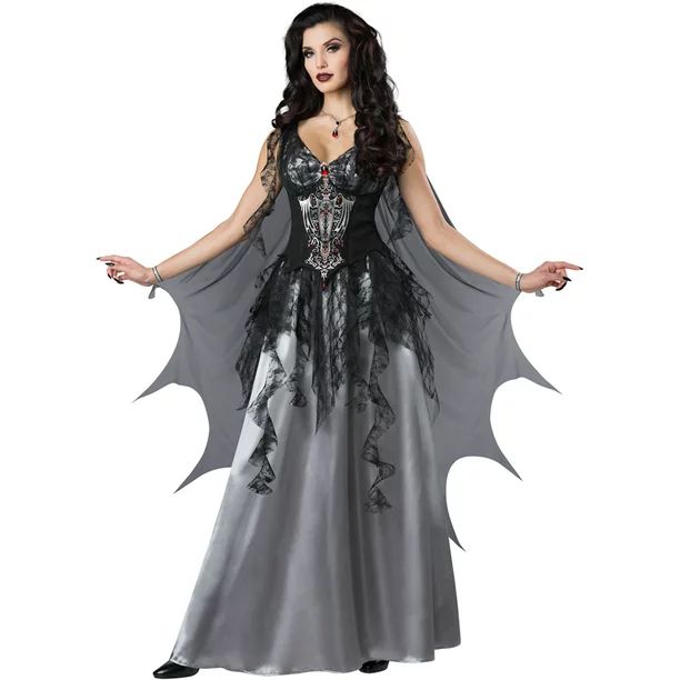Dark Vampire Countess Costume - Walmart.com | Walmart (US)