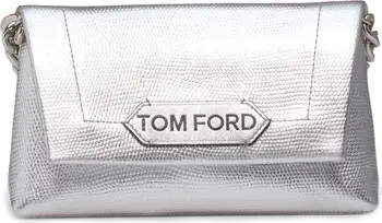 TOM FORD Lizard Embossed Metallic Leather Clutch | Nordstrom | Nordstrom