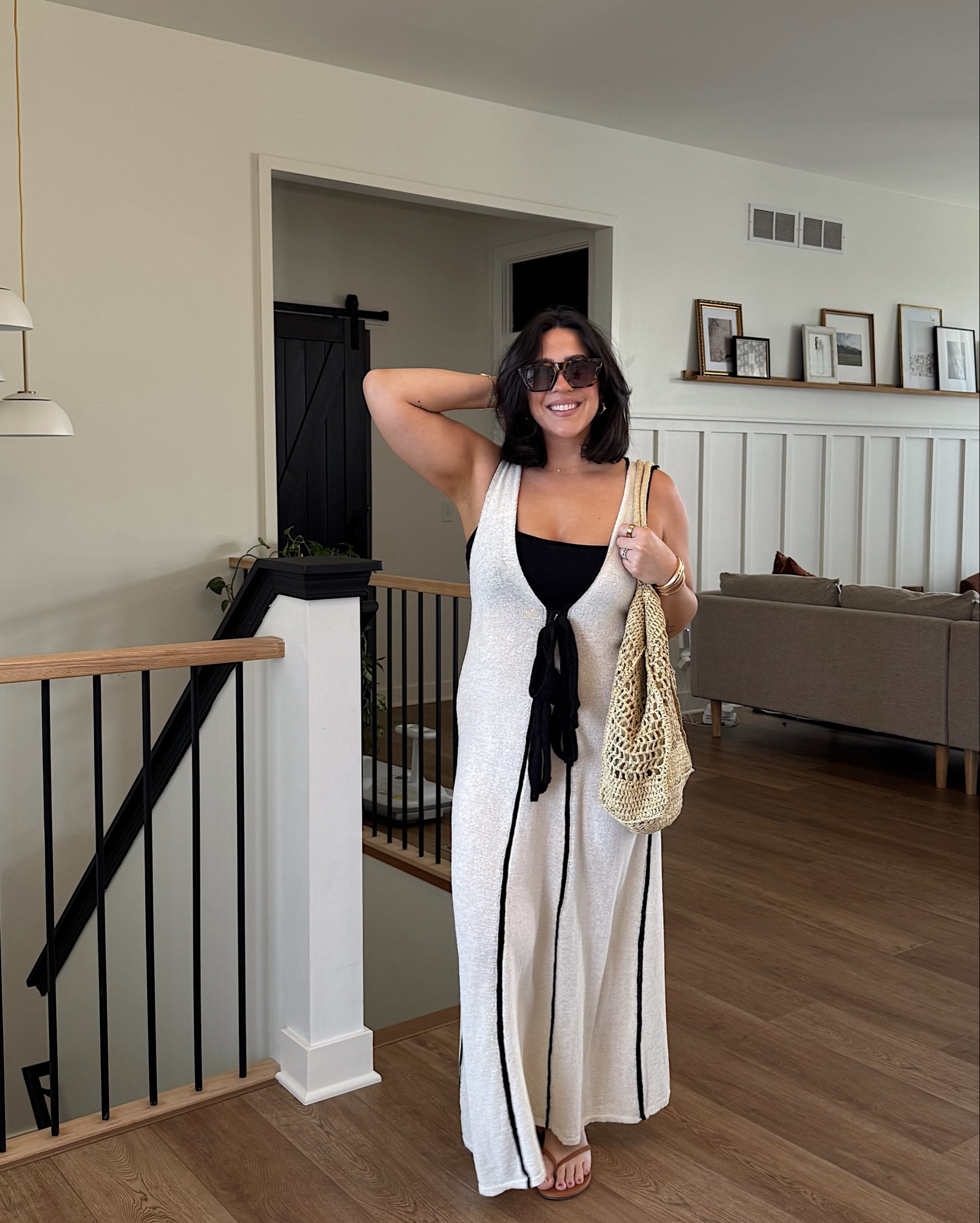 A neutral midsize vacation haul! Mexico here I come! Size L in except the white and black dress that’s a M! If in between like me size up in this brand. Use code NINA20 for 20% off. 

Vacation outfits, resort outfits, travel outfits, midsize fashion, size 10 style, spring style, swimsuit coverup. 

#LTKSeasonal #LTKFindsUnder100 #LTKMidsize