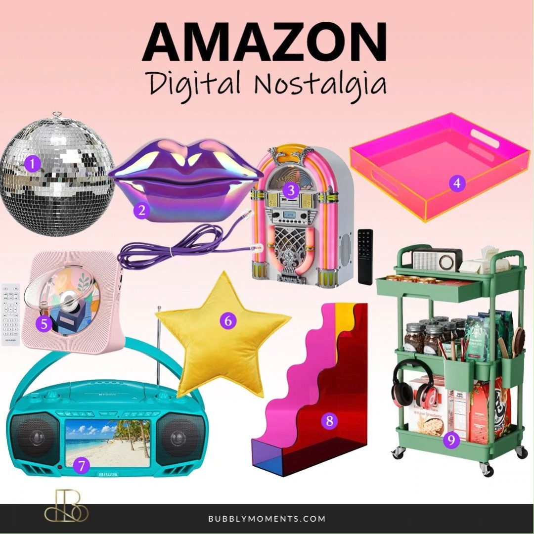Love retro style? These Digital Nostalgia finds bring classic designs and modern charm together. From home décor to unique everyday items, this collection is full of fun and timeless pieces. Whether you're updating your space or looking for a thoughtful gift, you'll find great ideas here. Browse the collection, save your favorites, and check back for more trending finds. Follow for more stylish home, lifestyle, and everyday products you'll love.
#LTKHome #LTKStyle #LTKFinds #AmazonFinds #DigitalNostalgia #RetroStyle #VintageInspired #HomeDecor #HomeInspo #CozyHome #RetroDecor #ClassicStyle #TimelessDesign #Lifestyle #GiftIdeas #TrendingFinds #ShopTheLook #EverydayFavorites #MustHaveFinds 

 