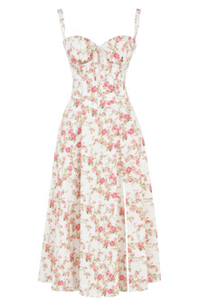 Click for more info about Carmen Floral Bustier Sundress