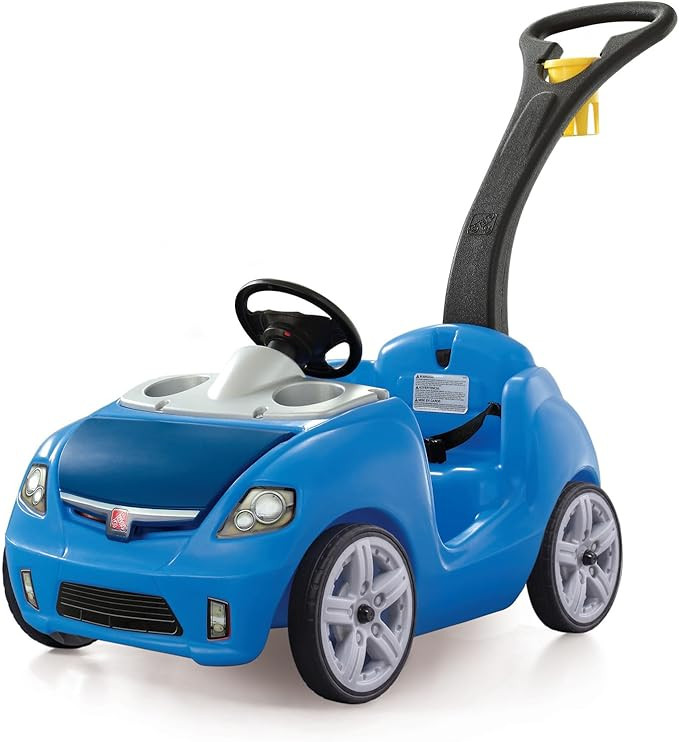 Step2 Whisper Ride II Kids Push Car, Ride-On Car with Seat Belt and Horn, Toddlers and Preschoole... | Amazon (US)