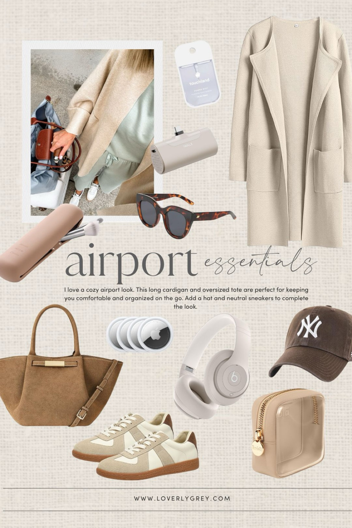 Amazon airport essentials. This cardigan and sneakers are perfect for a casual travel look. Loverly Grey, Amazon travel

#LTKTravel #LTKStyleTip #LTKSeasonal