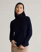 Mongolian Cashmere Turtleneck Sweater | Quince