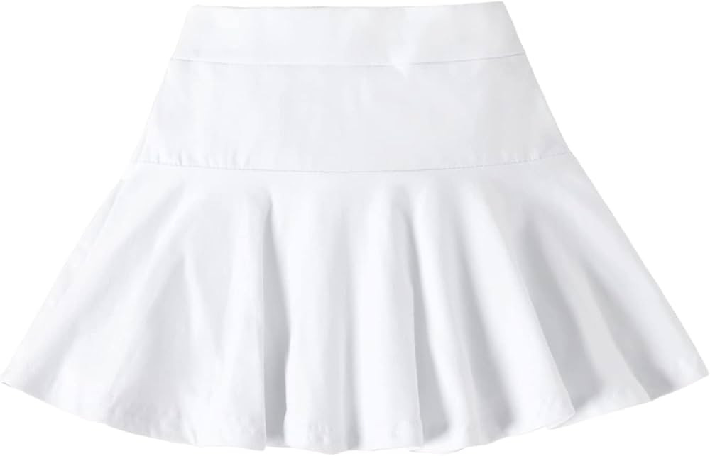 DIERAY Toddler Little Kid Baby Girl Girl Skorts Skirts for Girls Flared Plain Pleated Skater Skirt S | Amazon (US)