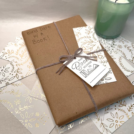 Blind Date With a Book  Pick Your Own Genre  Mystery Book  | Etsy | Etsy (US)