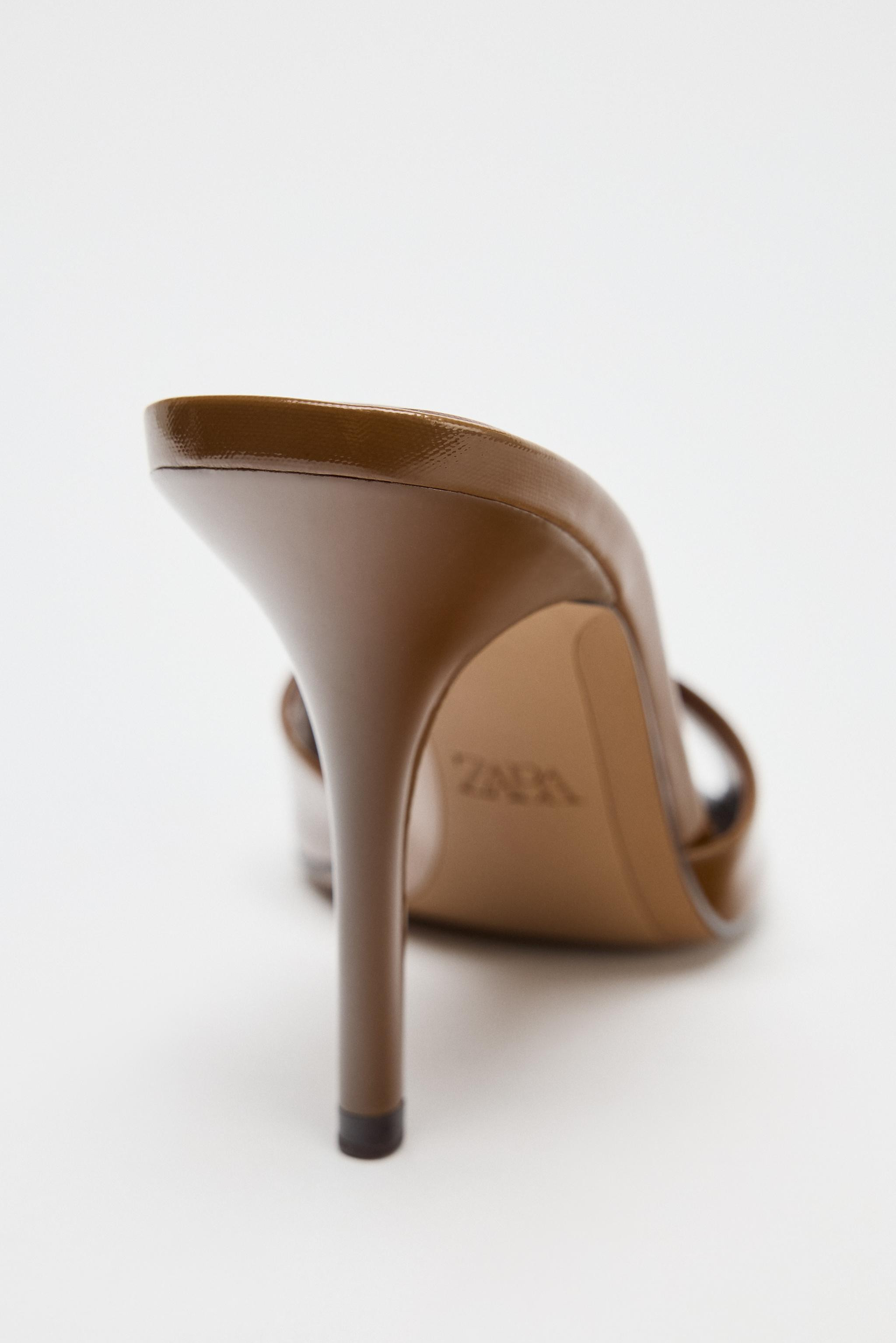 PATENT FINISH MULES | Zara US