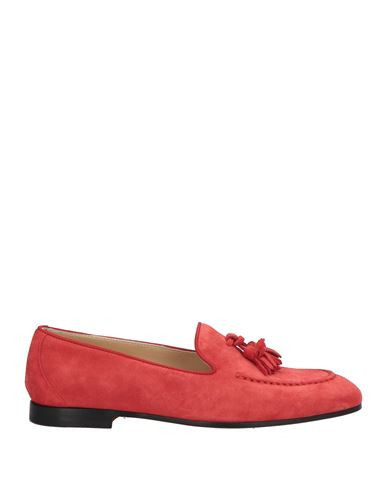 Doucal's Woman Loafers Coral Size 9.5 Leather | YOOX (US)