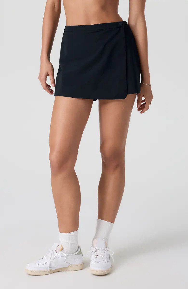 Miles Wrap Sport Miniskort | Nordstrom