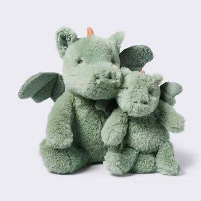 Plush Animal with Mini Plush - Dragon - Cloud Island™ | Target