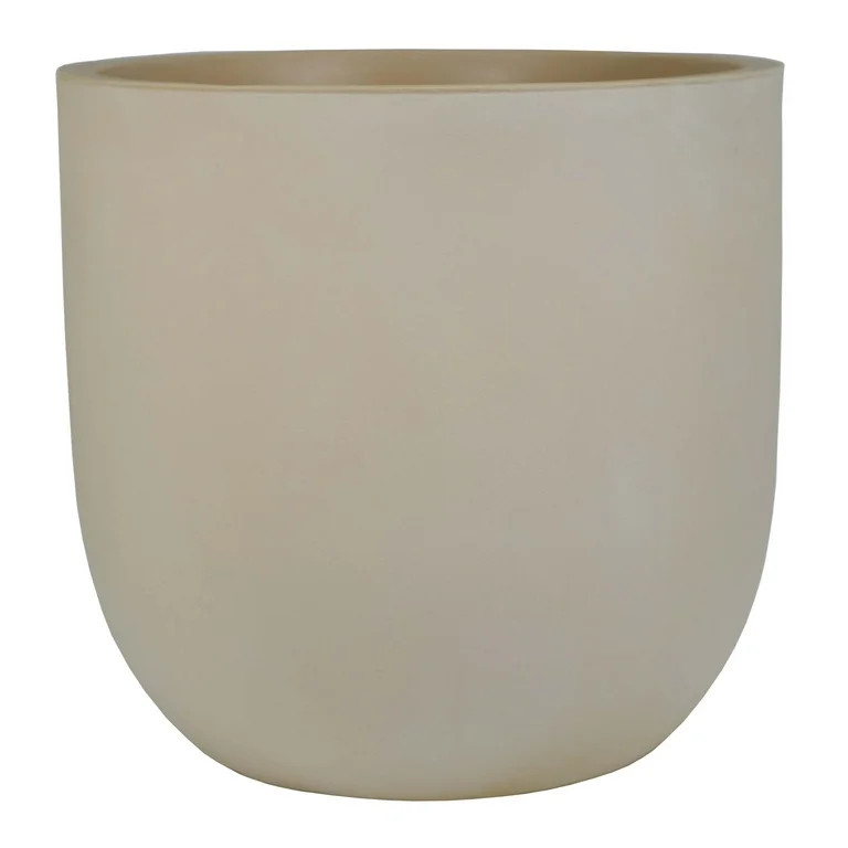 Better Homes & Gardens 18in Mosswood Resin Planter, Antique White | Walmart (US)