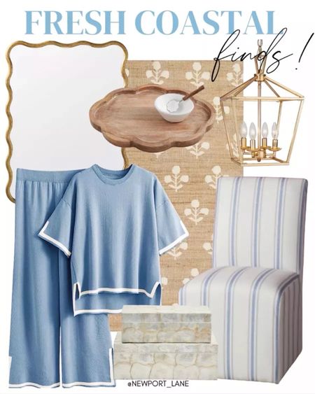 Fresh Coastal decor and coastal fashion Finds! Featuring a matching set, Amazon coastal home decor, blue decor, jute rug, scalloped mirror and more modern coastal decor favorites. (5/19)

#LTKfindsunder50 #LTKhome #LTKstyletip