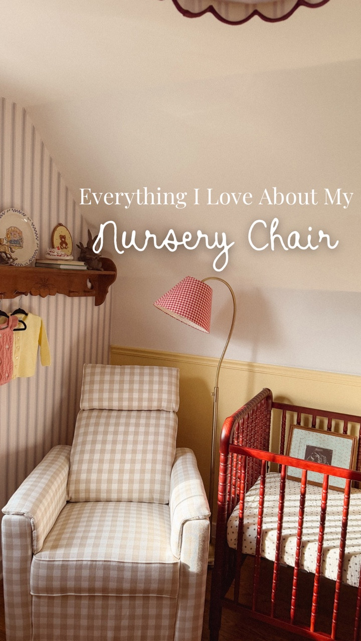 Creating baby girl’s nursery has been one of the most special projects I’ve ever worked on, and finding the right chair was at the very top of my list. 🤍

I wanted something that felt beautiful in the space but also incredibly comfortable for all the moments ahead — late night feeds, early morning snuggles, and everything in between.

This glider from Namesake checked every box. The comfort, the movement, the quality… it’s truly one of those pieces that makes the room feel complete.

I can already picture so many sweet memories happening right here. 🥹

#CreateYours #nurserychair #nurseryinspo #recliner #babyroom
