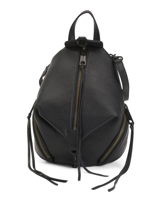 Leather Julian Convertible Small Backpack | TJ Maxx
