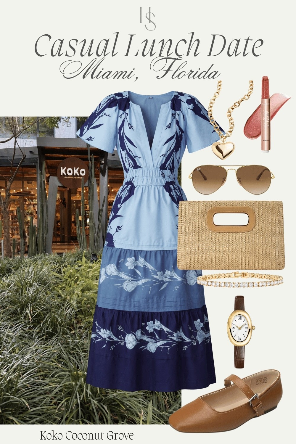 What I wore to a cozy lunch date in Miami 