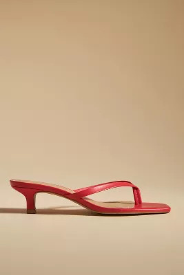 By Anthropologie Thong Kitten Heels | Anthropologie (US)